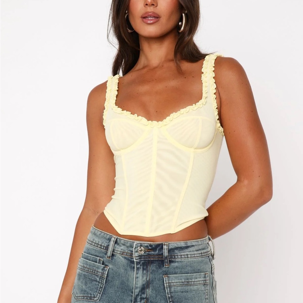 SHEIN Bustier Top